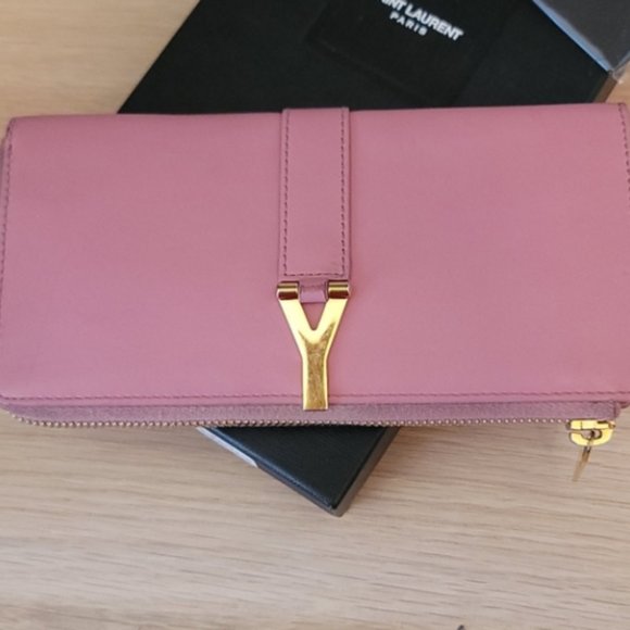 Authentic YSL Ligne Y Long Wallet - Picture 2 of 16